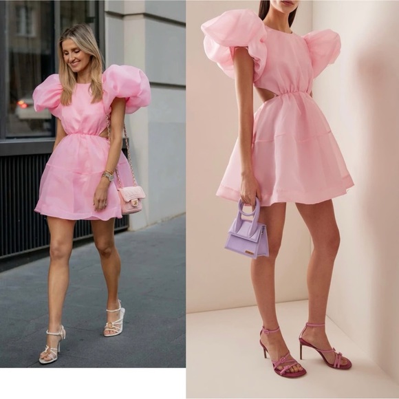 Aje Simplicity Cut Out Mini Dress - Picture 3 of 11